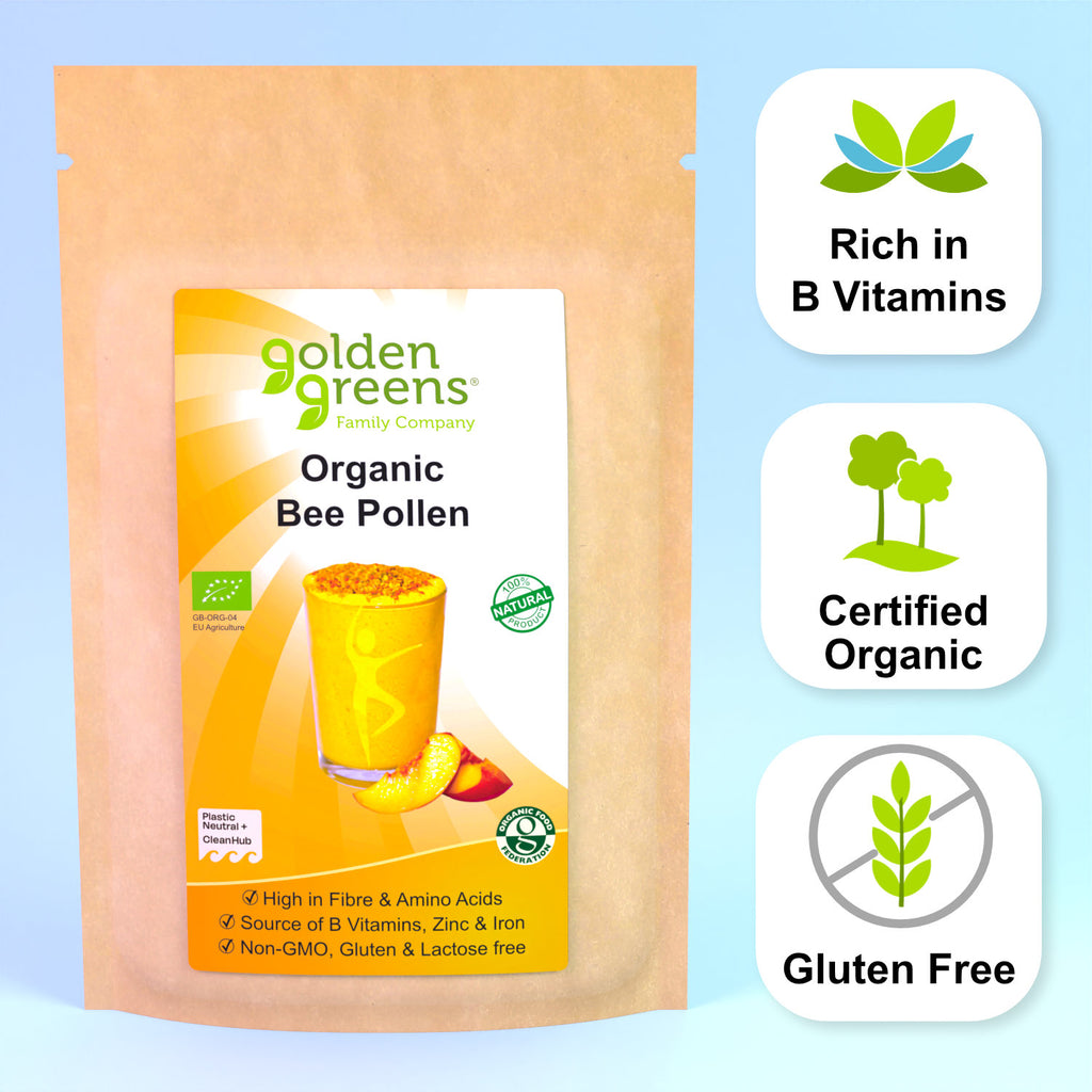 Pollen (Organic) buy online here - 1kg - 500g - 250g